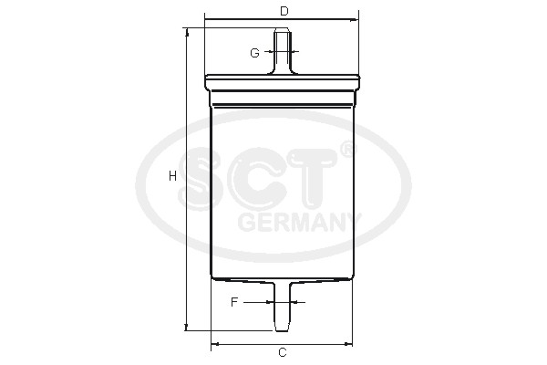 SCT Germany Üzemanyagszűrő ST6103_SCT