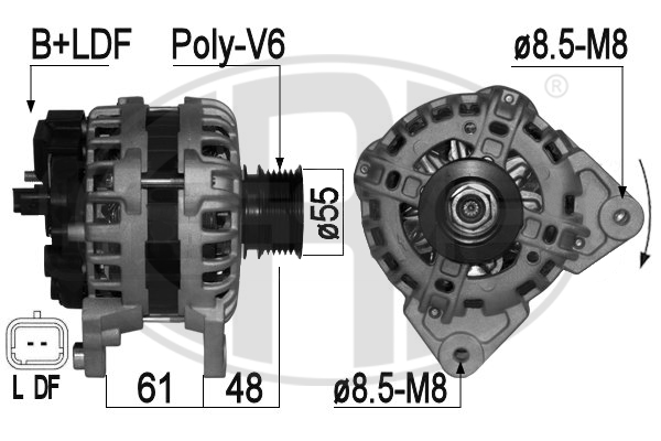 ERA OE Generátor 209056A_ERO