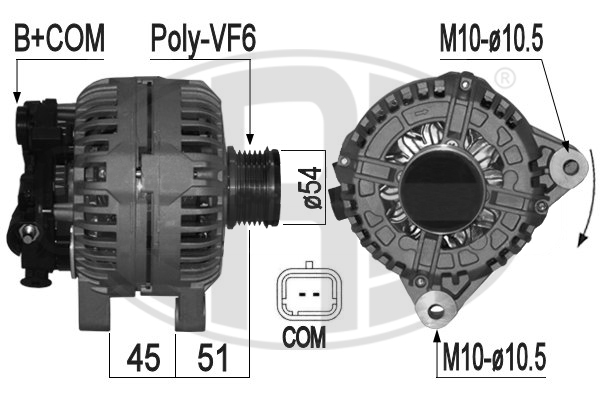 ERA OE Generátor 209059A_ERO