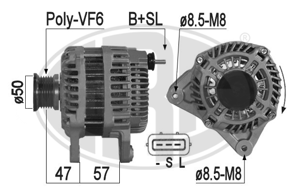 ERA OE Generátor 209061A_ERO