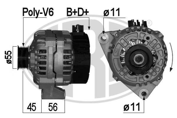 ERA OE Generátor 209063A_ERO