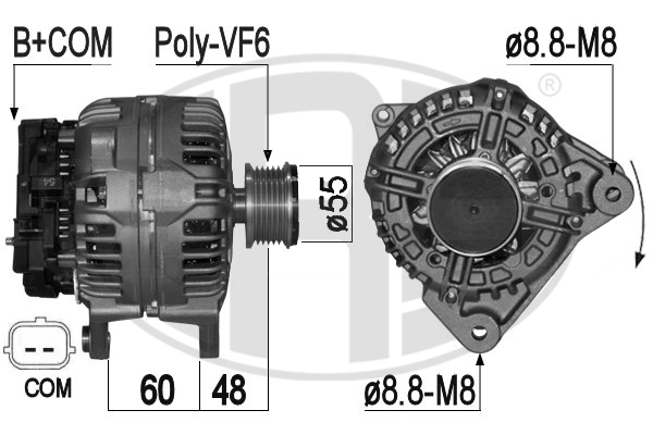 ERA OE Generátor 209071A_ERO