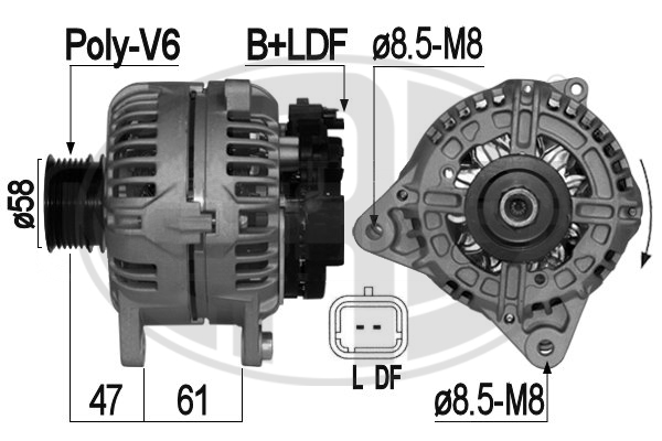 ERA OE Generátor 209072A_ERO