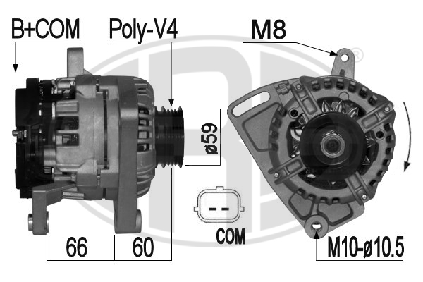 ERA OE Generátor 209075A_ERO