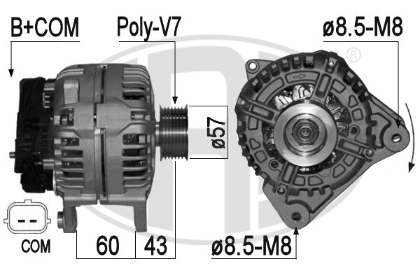 ERA OE Generátor 209097A_ERO