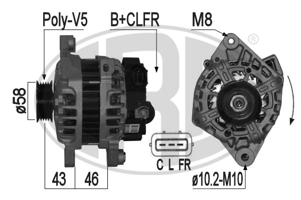 ERA OE Generátor 209127A_ERO