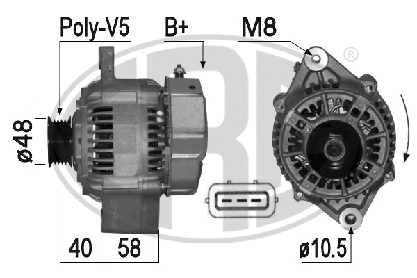 ERA OE Generátor 209141A_ERO