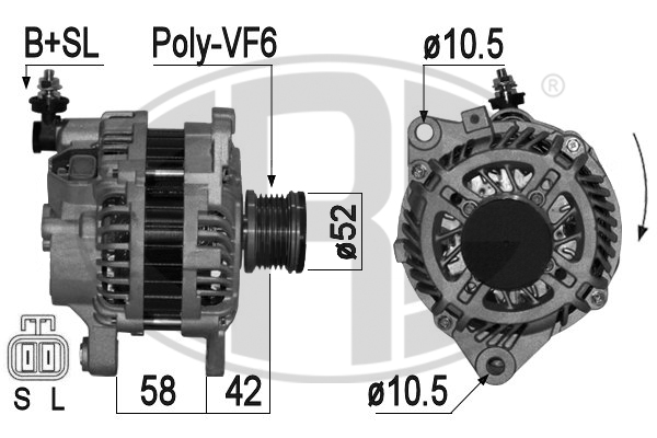 ERA OE Generátor 209153A_ERO