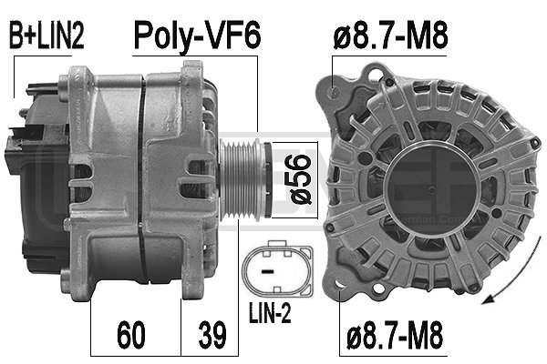 ERA OE 209186_ERO Generátor