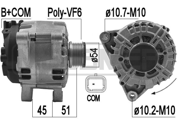 ERA OE Generátor 209196A_ERO