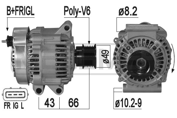 ERA OE Generátor 209302A_ERO