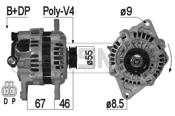 ERA OE Generátor 209310A_ERO