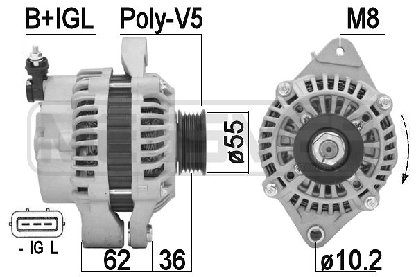 ERA OE Generátor 209353A_ERO