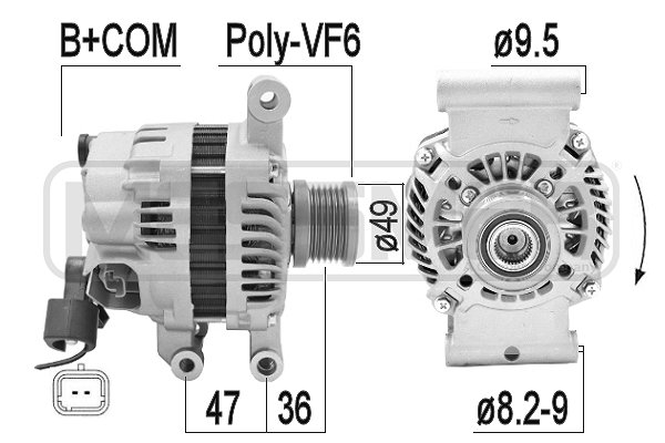 ERA OE Generátor 209354A_ERO