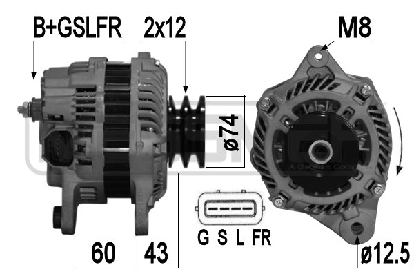 ERA OE Generátor 209363A_ERO