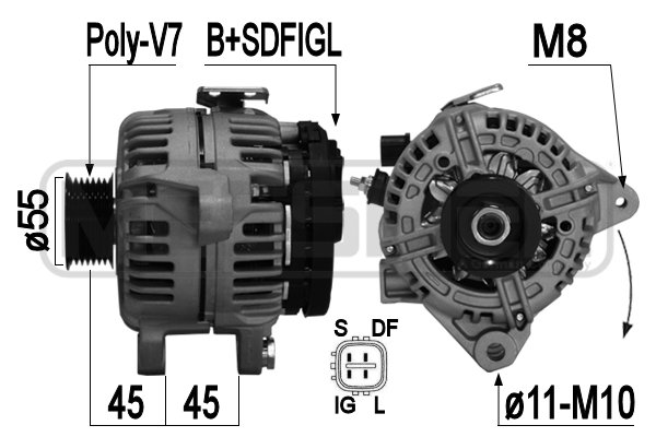 ERA OE Generátor 209366A_ERO