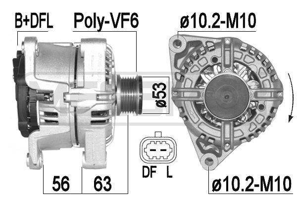 ERA OE Generátor 209380A_ERO