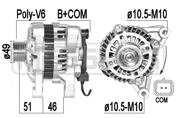 ERA OE Generátor 209386A_ERO