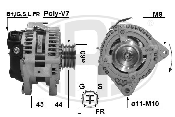 ERA OE Generátor 209421A_ERO