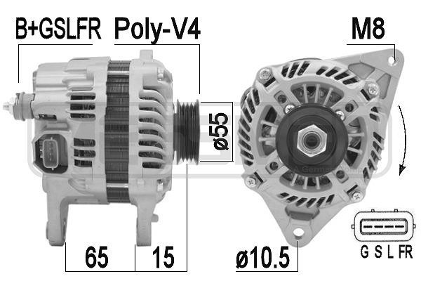 ERA OE Generátor 209444A_ERO