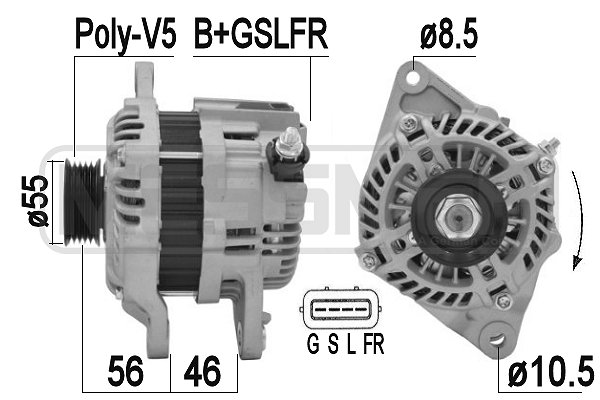 ERA OE Generátor 209448A_ERO