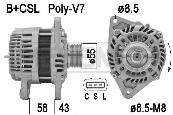 ERA OE Generátor 209449A_ERO