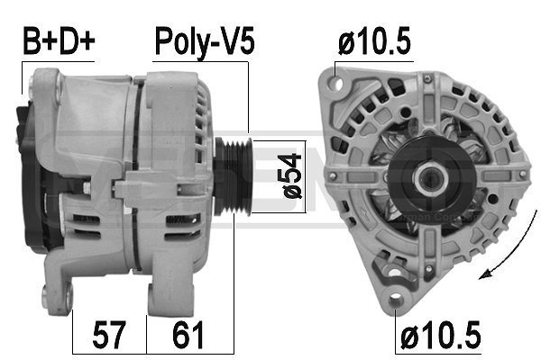 ERA OE Generátor 209450A_ERO