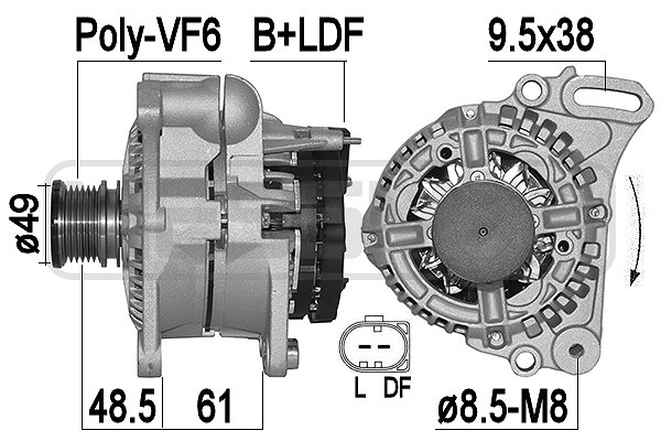 ERA OE Generátor 209502A_ERO