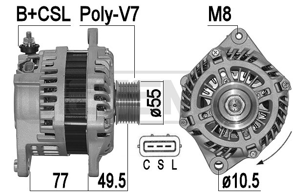 ERA OE Generátor 209506A_ERO