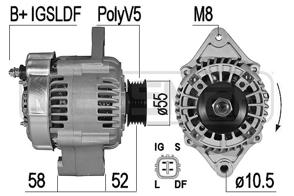 ERA OE Generátor 209516A_ERO