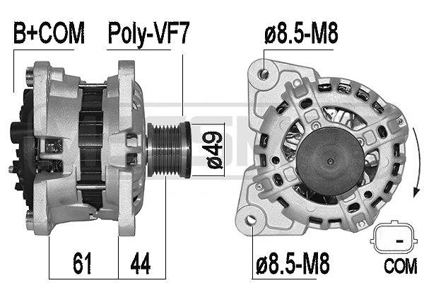 ERA OE 209518A_ERO Generátor