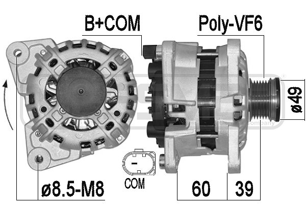 ERA OE Generátor 209520A_ERO