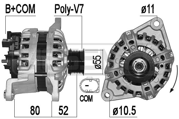 ERA OE Generátor 209528A_ERO