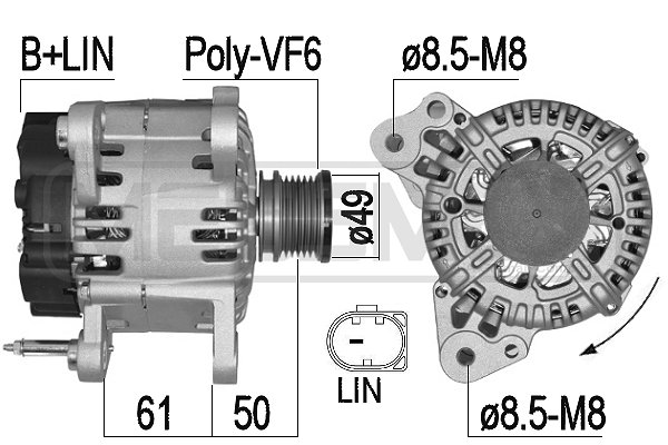 ERA OE Generátor 209536A_ERO