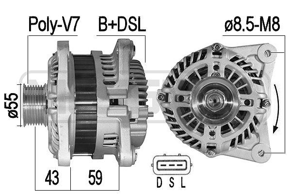 ERA OE Generátor 209549A_ERO