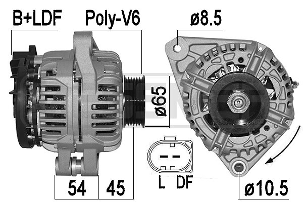 ERA OE Generátor 209553A_ERO