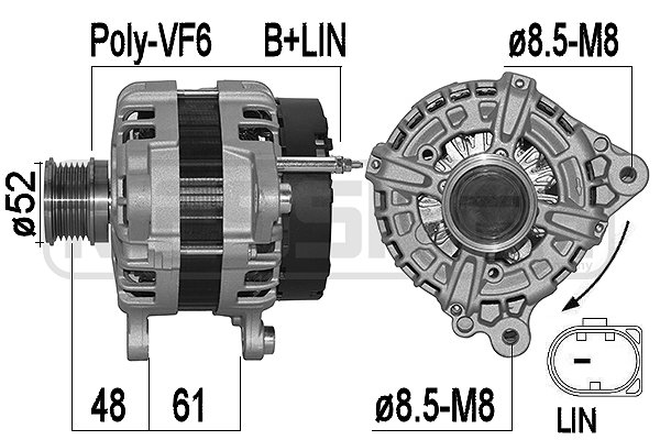 ERA OE Generátor 209562A_ERO