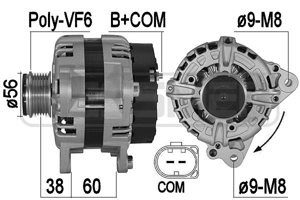 ERA OE Generátor 209564A_ERO