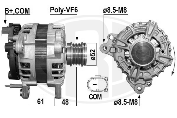 ERA OE Generátor 209571A_ERO