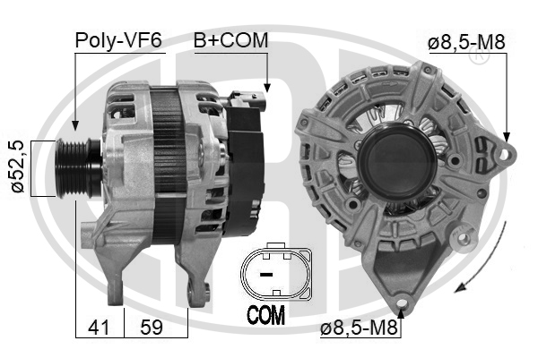 ERA OE Generátor 209607_ERO