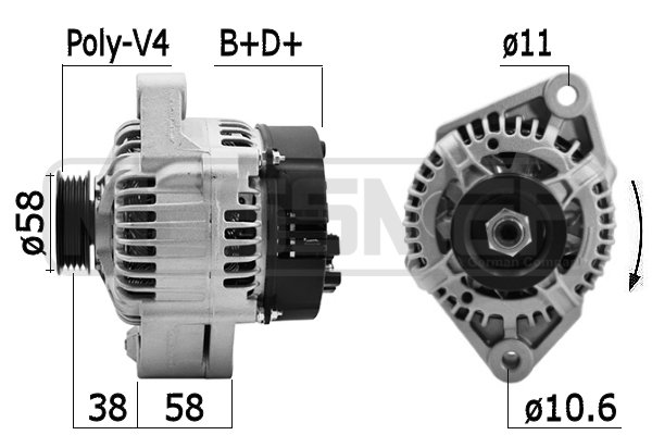 ERA OE Generátor 209608A_ERO