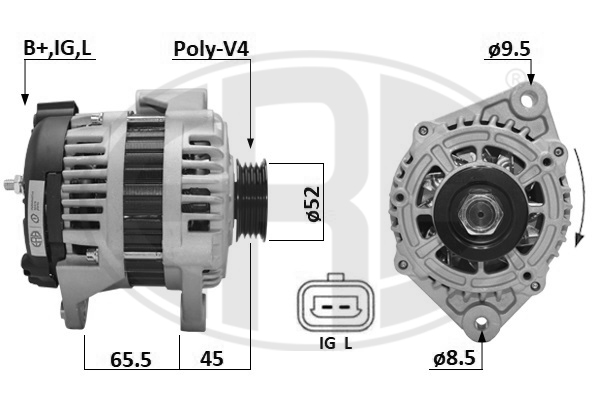 ERA OE Generátor 209669A_ERO