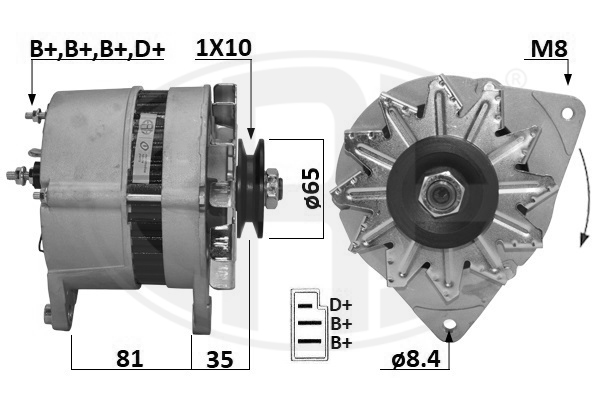 ERA OE Generátor 209674A_ERO