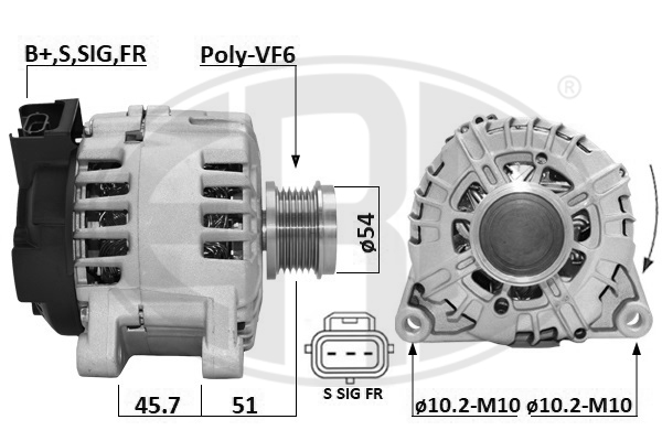 ERA OE Generátor 209682A_ERO