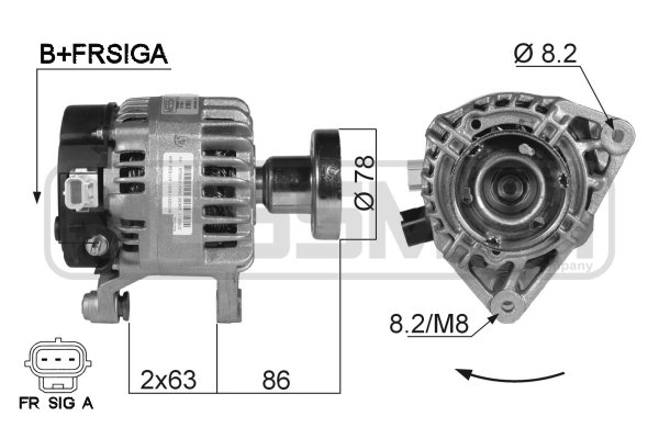 ERA OE Generátor 210013A_ERO