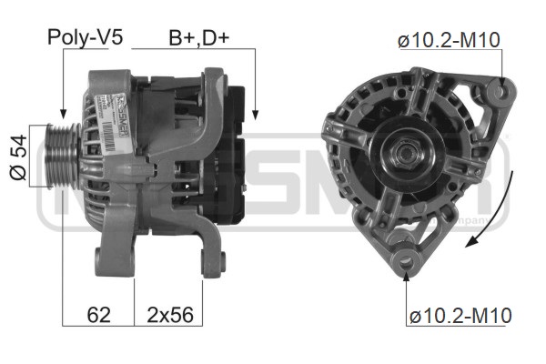 ERA OE 210162A_ERO Generátor