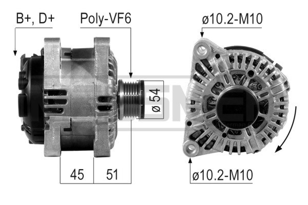 ERA OE Generátor 210243A_ERO