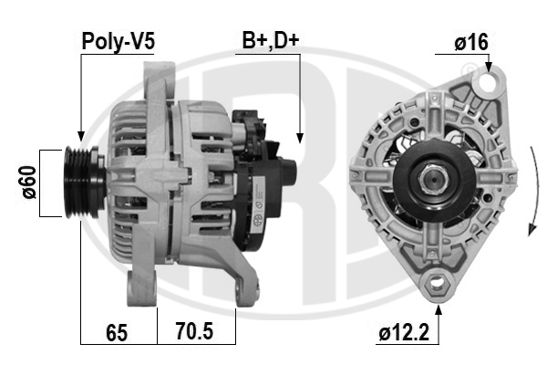 ERA OE Generátor 210254A_ERO