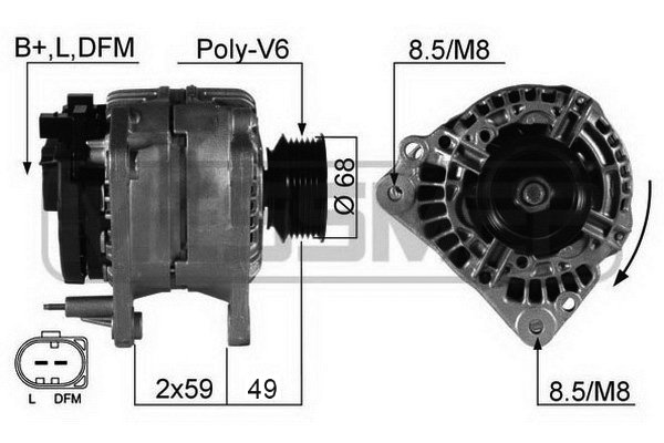 ERA OE Generátor 210256A_ERO