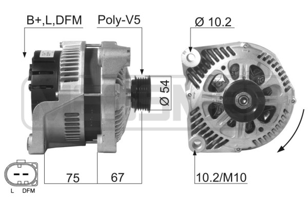 ERA OE Generátor 210260A_ERO